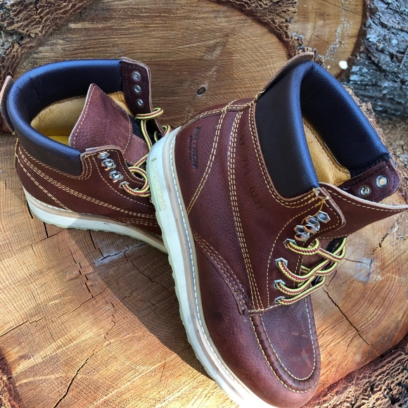 Patron 713 Work Boots Size 8 US. Color Brown. Like New. - Picture 7 of 9